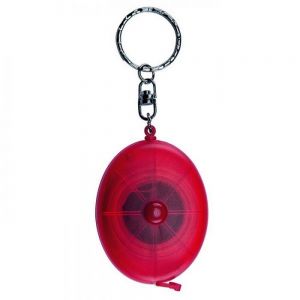 LLAVERO FLEXOMETRO OVALADO personalizada